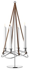 Cuier pentru sfeșnicul de Crăciun în formă de coroniță de Advent - Georg Jensen