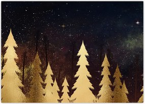 Tablou - Noapte de aur (70x50 cm)