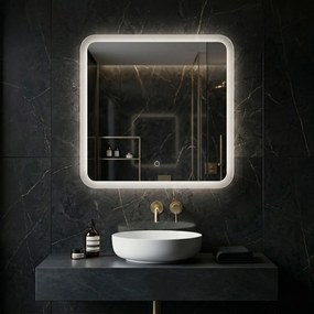 Oglindă LED 70x70cm TOP-2