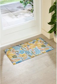 Covoraș de intrare din PVC 40x70 cm Flowers – Artsy Doormats