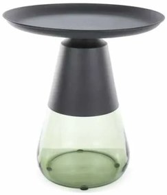 Măsuță de cafea Carini, negru / verde