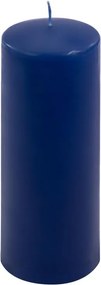 Set de lumânări tip pilon, 20 cm, Ø 7,5 cm, albastru, 2 buc
