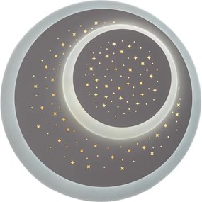 Rabalux - Plafonieră LED dimabilă, 47 W, 230 V, 3000-6000 K, cu telecomandă