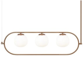 Lustră pe tijă Maytoni MOD221PL-03BS ERICH 3xE14/40W/230V cupru