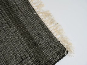 Covor RENSKE 60x90 cm, negru/dungi