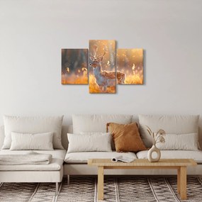 Tablou - Cerb în câmp (90x60 cm)