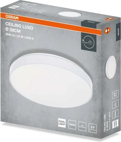 Osram - Plafonieră LED CEILING LUXO, 24W/230V, Ø 38 cm, alb