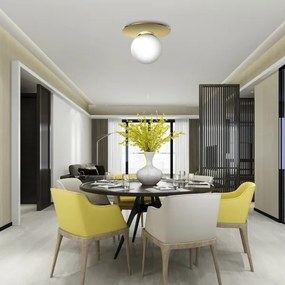 Plafonieră PLATO 1xE14/40W/230V d. 22 cm