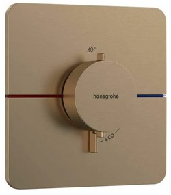 Baterie dus termostatata incastrata bronz periat Hansgrohe ShowerSelect Comfort Q