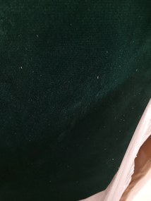 OFERTA Pat tapitat boxspring GLORIEN VELVET 160x200 cm verde inchis II. calitate