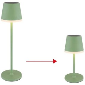 Corp de iluminat LED solar Globo 36637BM LED/0,06W/3V 3000K IP44 verde