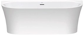 Cada freestanding Duravit DuraSenja 150x75 cm finisaj alb lipitadeperete,BTW