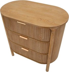 Comodă în culoare naturală din lemn de brad 80,5x82x47 cm Gothenburg – Mauro Ferretti