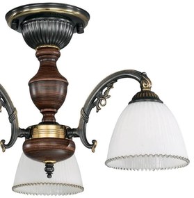 Lustra rustica aplicata cu 3 brate design italian 3800