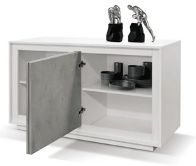 COMODA INDUSTRY - LEMN RUSTIC - 140 cm / 50 cm / H 80 cm