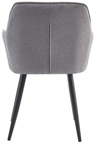 Fotoliu design Morkenus (Gri + Negru) . 1097103