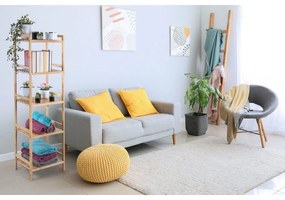 Raftier din bambus G21, 5 etajere, 5 etaje