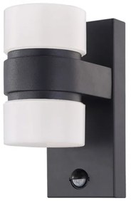 Aplica LED cu senzor de miscare pentru iluminat exterior design modern, IP44 ATOLLARI 96276 EL