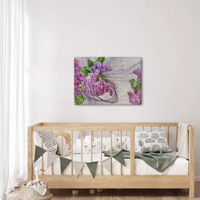 Tablou - Flori de liliac (70x50 cm)
