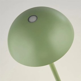 Lampa portabila pentru exterior cu iluminat LED pe baterii Portabello verde