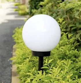 Lampa solara LED de gradina LUMI, alba