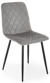 Scaun K525 velvet gri