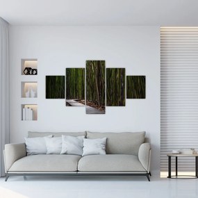 Tablou - Între bambus (125x70 cm), în 40 de alte dimensiuni noi