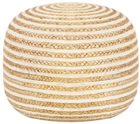 vidaXL Taburet lucrat manual, 45x30 cm, iută