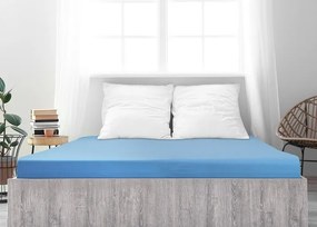 Cearșaf de pat 4Home jersey Ideal sky blue, 180 x 200 cm