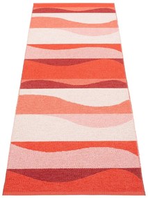 Covor tip traversă pentru interior și exterior roșu 70x200 cm Urvi Fire – Pappelina