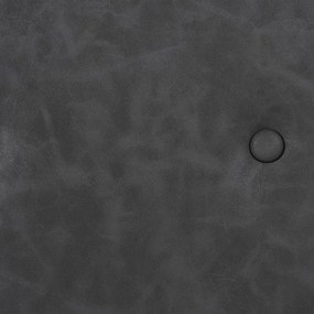 Scaun de birou gri antracit din imitație de piele – Ixia