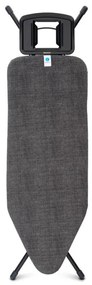 Masa de calcat Brabantia C 1003361, 124x45 cm, 7 pozitii de reglare, Suport pentru fier, Negru