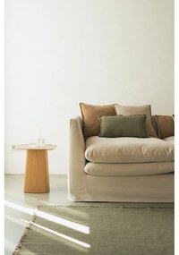 Covor kaki țesut manual din bumbac 140x200 cm Handloom – Lorena Canals