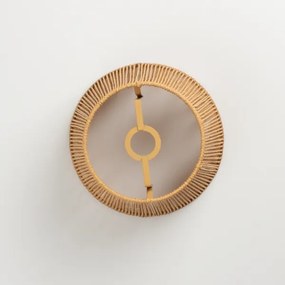 Brilagi - Plafonieră LED CERIA BOHO 1x E27/40W/230V Ø 28 cm maro