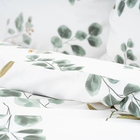 Lenjerie de pat din bumbac 4Home Eucalipt, 220 x 200 cm, 2 buc. 70 x 90 cm