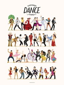 Ilustrație Everybody Dance Now, Nour Tohme