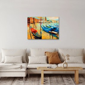 Tablou - Port în Veneția (70x50 cm)