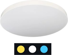 Plafonieră LED 300W, 230V, 3000/4000/6500K, diametru 120 cm, albă