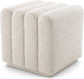 Taburete design LUX Bente, boucle crem 115491 HZ