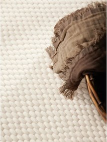 Covor crem țesut manual rotund din lână ø 160 cm Lyon Beans – Elle Decoration