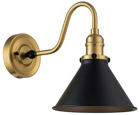 Elstead PV1-AB-MB - Aplică de perete PROVENCE 1xE27/60W/230V auriu/negru