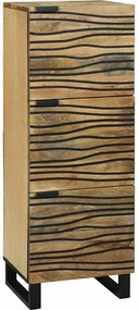 vidaXL Bufet Maro 40 x 33 x 110 cm Lemn masiv de mango