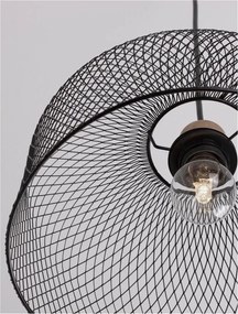 Lustra/Pendul design decorativ modern LYRON negru
