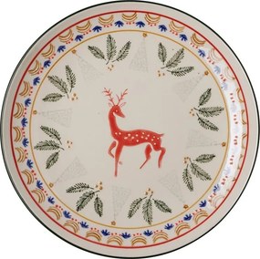 Farfurie rotunda din ceramica, D25.5cm, "Frimas"