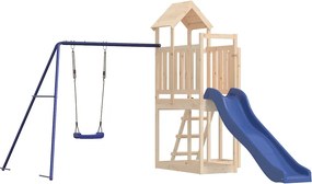 vidaXL Set de joacă pentru exterior, lemn masiv de pin