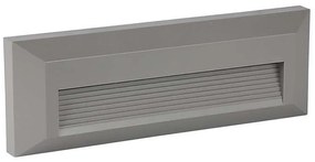 Corp de iluminat LED pentru scări LED/3W/230V 4000K IP65 gri