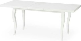 Masa extensibila MOZART, alb, 140/180x80x75 cm