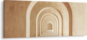 Tablou - Pasaj Bej (120x50 cm)