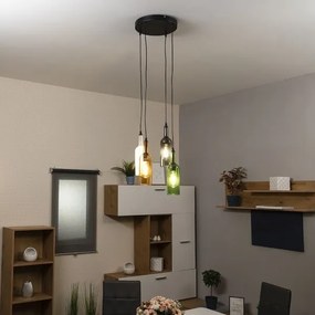 Lustră pe cablu Globo 28048-4H LEVITO 4xE27/8W/230V