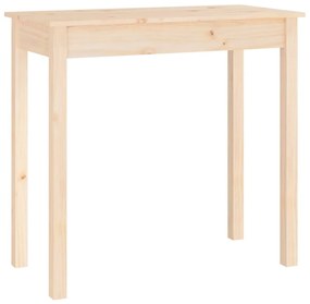 Masa consola, 80x40x75 cm, lemn masiv de pin Maro, 80 x 40 x 75 cm, 1